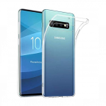 Samsung Galaxy S10 silikoonkaitse l&auml;bipaistev