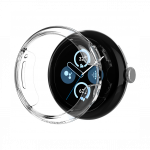 Kaitse&uuml;mbris Thin Fit, Google Pixel Watch 3 (41mm) / Watch 2 / Watch, l&auml;bipaistev, &otilde;huke, Spigen