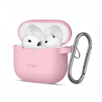 Kaitse&uuml;mbris Silicone Case, Apple AirPods 4, roosa, Tech-Protect