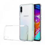Samsung SM-A705F Galaxy A70 silikoonkaitse, Nilkin TPU case, l&auml;bipaistev