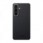 Kaitse&uuml;mbris Edge Case, Samsung Galaxy S26+, must/hall, &uuml;li&otilde;huke, Qi2/MagSafe &uuml;hilduv, Pitaka