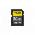 Sony SDXC m&auml;lukaart 64GB, lugemiskiirus 300 MB/s