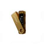 Riistvaraline kr&uuml;ptorahakott Ledger Nano S Plus, kuldne
