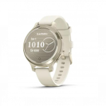 Garmin Lily 2 Active Lunar Gold with Bone Silicone Band