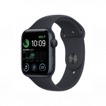 Apple Watch SE 2022 GPS + Cellular 44mm Midnight Aluminium Case with Midnight Sport Band