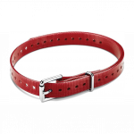 Garmin Collar Strap 3/4in Roller Buckle Tuck-Ring Nickel red