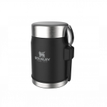 Stanley The Legendary food Thermos and spork 400ml Black