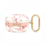 Apple AirPods Pro &uuml;mrbis Guess Marble Strap Collection, roosa