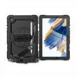 Samsung Galaxy Tab A8 10.5" kaitse&uuml;mbris Solid360 Tech-Protect, must