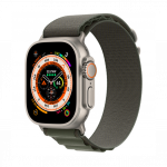 Apple Watch Ultra GPS + Cellular Titanium Green Alpine Loop - Small