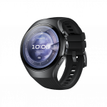 Huawei Watch 5 46mm Black Stainless Steel with Black Fluoroelastomer Strap