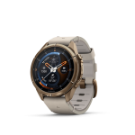 Garmin fenix 9 Pro inReach 43mm Autumn Gold Titanium with Bone Leather Band
