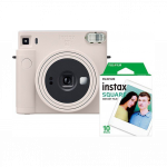 Fujifilm Instax Square SQ1, chalk white + film