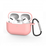 Apple AirPods Pro / Pro 2nd silikoon&uuml;mbris roosa