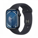 Apple Watch Series 9 GPS 45mm Midnight Aluminum Case with Midnight Sport Band M/L