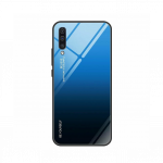 Apple iPhone 11 Pro Max silikoonkaitse, glass gradient, must-sinine