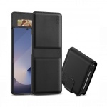 Kaitse&uuml;mbris kaanega Wallet, Samsung Galaxy Flip7, must, Tech-Protect