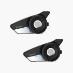 Sena 20S EVO, Motorcycle Bluetooth Communication System with HD Speakers Dual Pack