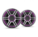Garmin Fusion Apollo Speakers 8.8" LED Marine Speakers with Sports Grey Grilles