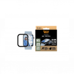 Kaitseklaas raamiga Apple Watch Series 10 (46mm), musta &auml;&auml;rega, &otilde;huke, eemaldatav, PanzerGlass