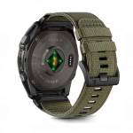 Kellarihm Garmin Fenix 3 / 5X / 3HR / 5X Plus / 6X / 6X Pro / 7X / 8 (51MM) Tech-Protect Nylon Strap, roheline