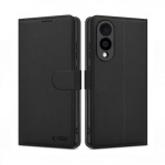 Kaitsekaaned Wallet Case, Samsung Galaxy S25 Edge, must, Tech-Protect