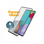 Kaitseklaas Samsung Galaxy A52 / A52 5G / A52s 5G / A53 5G, &uuml;mbrises&otilde;bralik, musta &auml;&auml;rega, PanzerGlass