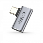 Nurgaadapter USB-C otsik -> USB-C pesa, 90 kraadi, hall, AA01, Tech-Protect