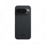 Kaitse&uuml;mbris Ultra-Slim, Google Pixel 10 Pro XL, must/hall, &uuml;li&otilde;huke, Qi2/MagSafe &uuml;hilduv, Pitaka