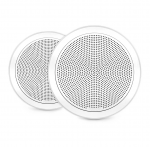 Garmin Fusion FM Series Marine Speakers 7.7" 200-Watt Round White Flush-Mount Marine Speaker