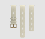 Polar Wristband 20mm Silicone White S-L