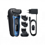 Braun Series 6 AutoSense Wet & Dry, must/sinine - Pardel