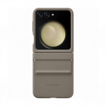 Samsung Galaxy Flip5 Flap Eco nahk&uuml;mbris, pruun