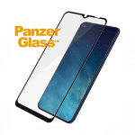 Kaitseklaas Samsung Galaxy A22 5G &uuml;mbrises&otilde;bralik, musta &auml;&auml;rega, PanzerGlass