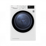 LG, 9 kg, s&uuml;gavus 66 cm, valge, Pesukuivati, RH80V3AV6N