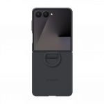 Samsung Galaxy Flip7 silikoon&uuml;mbris, must