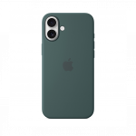 Apple iPhone 16 Plus Silicone Case MagSafe Lake Green