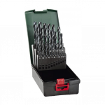 Metallipuuride komplekt HSS-R, 25 osa, 1-13 mm, Metabo