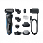 Braun Series 5 AutoSense Wet & Dry, must/sinine - Pardel