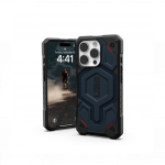 Kaitse&uuml;mbris Monarch Pro Kevlar, Apple iPhone 16 Pro, Kevlar tumesinine, MagSafe, Urban Armor Gear (UAG)