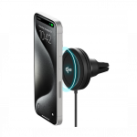 Juhtmevaba laadimisega autohoidik ventilatsiooniavasse Velox Mini Qi2, MagSafe magnetkinnitusega, 15W, iOttie