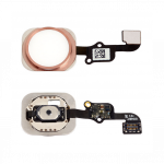 Apple iPhone 6S/ 6S Plus kodunupp, home button, roosa