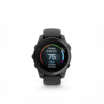 Garmin fenix E 47mm Slate Gray Steel with Black Band