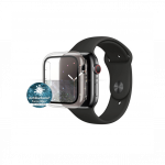Kaitseklaas raamiga, Apple Watch 7 45mm, eemaldatav, l&auml;bipaistva &auml;&auml;rega, PanzerGlass