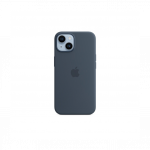 Apple iPhone 14 / iPhone 13 silicone case with MagSafe Storm Blue