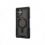 Kaitse&uuml;mbris Plasma XTE, Samsung Galaxy S24 Ultra, must/oranž, magnetringiga, tugijalaga, Urban Armor Gear (UAG)