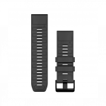 Garmin 26mm QuickFit Graphite Silicone Band