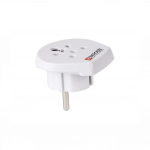 Skross country Adapter India-Israel-Denmark to Europe