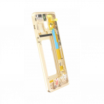 Samsung SM-A530F Galaxy A8 2018 esipaneel, vaheraam, kuldne