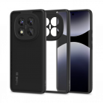 Kaitse&uuml;mbris Magmat, Xiaomi Redmi Note 14 Pro+ 5G, matt l&auml;bipaistev musta &auml;&auml;rega, Tech-Protect